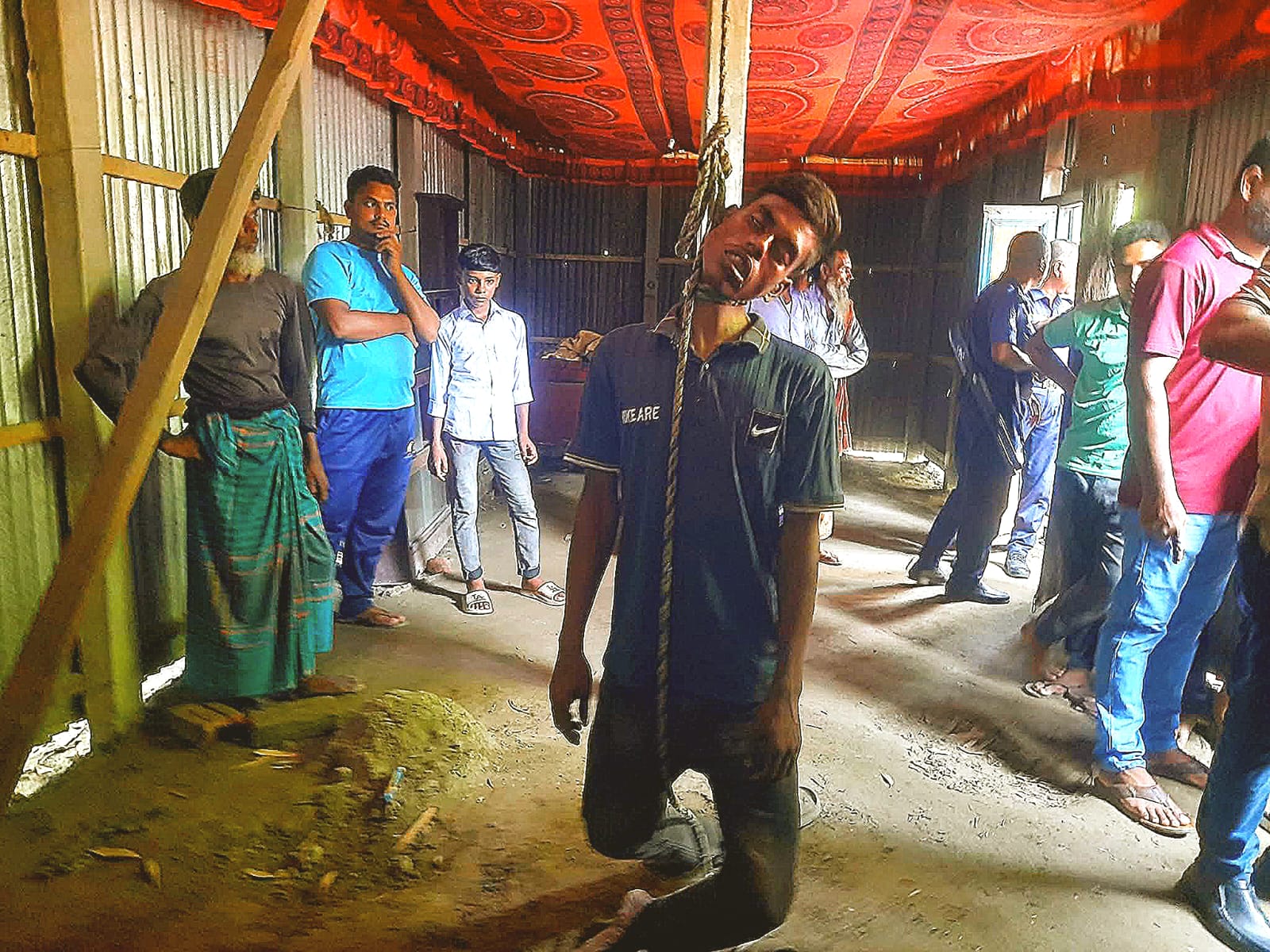 সাঘাটায় যুবকের আত্মহত্যা না হত্যা, জনমনে নানান প্রশ্ন